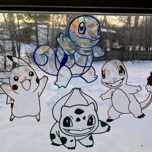 Pokemon Window Decals